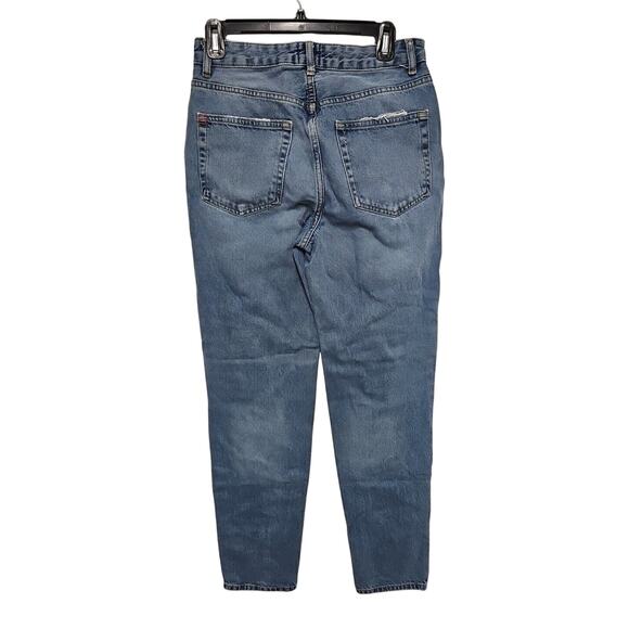 BDG Urban Outfitters 90s Jeans Size 27 Baggy Light Wash Mom Distressed Blue - Picture 2 of 8